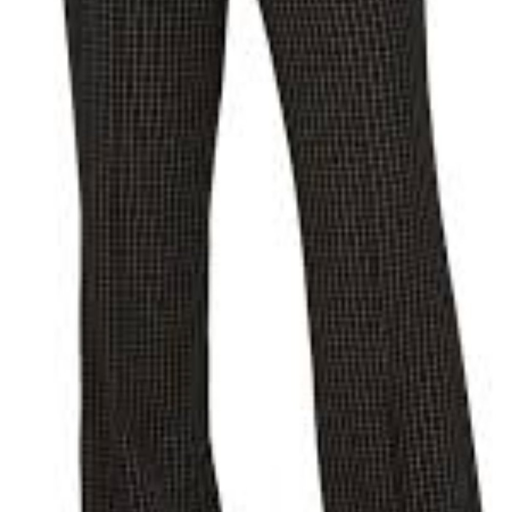 Nine West Classic Windowpane Print Career Pants